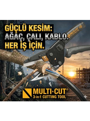 Aesco Multi Cutter Kalın ve Sert Malzeme Kesme Aleti