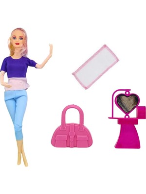 Aesco Sporcu Sonsuz Hareket Bebek - 02414 - Mor - 1 Adet