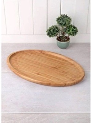 Aesco Bambu Sunum Tabağı 28X18 cm Bls BS-2818