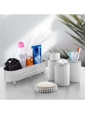 Aesco 5 Li Banyo Seti My Bathroom Serisi ROYALEKS-EMN3386