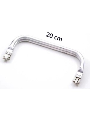 Aesco Gizli Metal Çanta Bursu – 20 cm - Metal Çanta Aparatı Çanta Aksesuarı