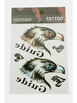 Aesco Kartal Tattoo Dövme Sticker