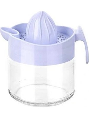 Uravas Store Narenciye Sıkacağı Cam Kavanozlu Limon Sıkacağı 300 ml
