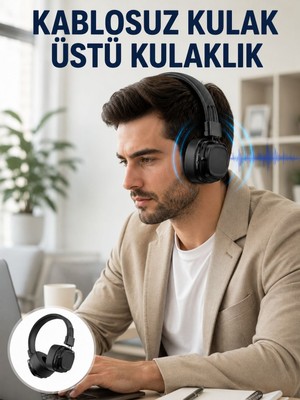 tp Uzun Süreli Rahat Kullanım Için Kablosuz Bluetooth Kulaklık Yeni Nesil - Lisinya