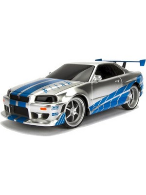 Eco Lounge 1/24 Uzaktan Kumandalı Fast  Furious Nissan Skyline Gtr