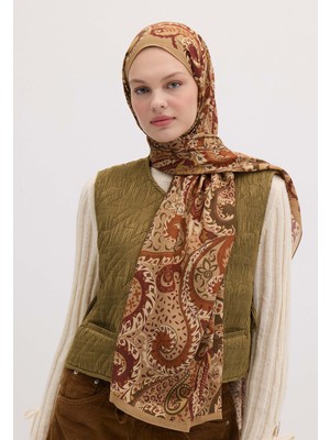 Fresh Scarfs Asenath Desen Şal Kiremit