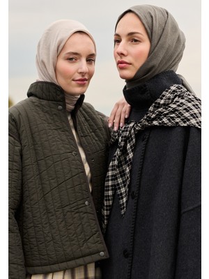 Fresh Scarfs Kaşmir Dokulu Şal Duman