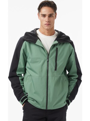 Quiksilver Mission Block Erkek Yeşil Kayak Montu