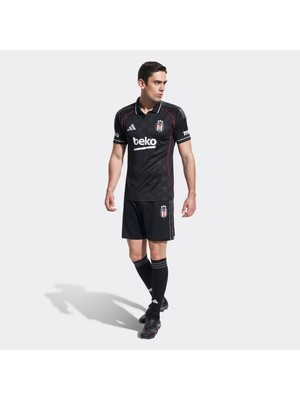 Adidas Beşiktaş Jk 25/26 Erkek Siyah Deplasman Futbol Şortu