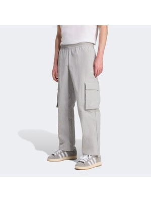 Adidas Front Stripes Woven Gri Kargo Pantolon