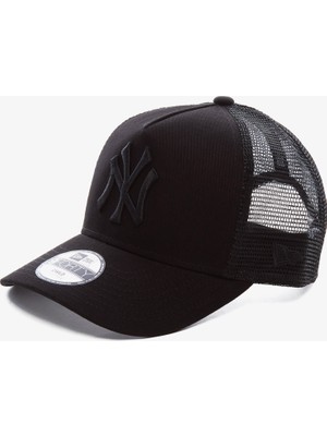 New Era A-Frame Trucker Çocuk Siyah Şapka