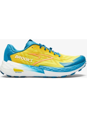 Brooks Catamount 4 Erkek Sarı/mavi Koşu Ayakkabısı