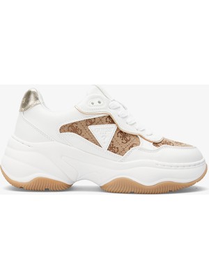 Guess Hapyy Kadın Bej Sneaker