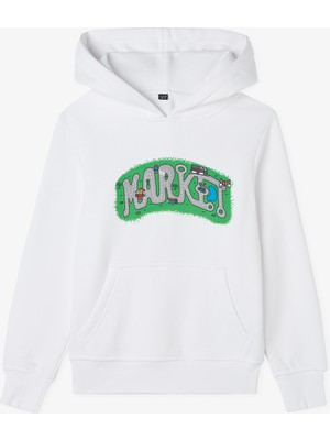 Market City Streets Çocuk Beyaz Sweatshirt