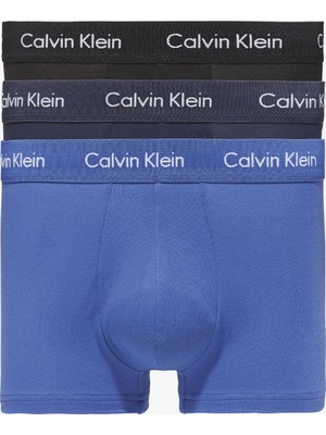 Calvin Klein 3'lü Pack Erkek Lacivert Boxer