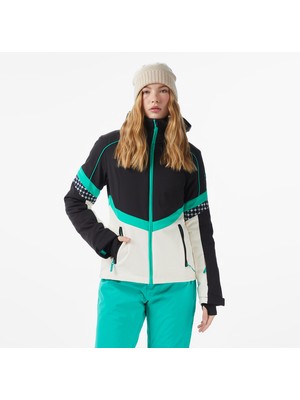 Roxy Peak Chic Softshell Kadın Gri Kayak Montu