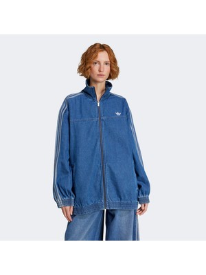 Adidas Adicolor Adilenium Denim Kadın Eşofman Üstü
