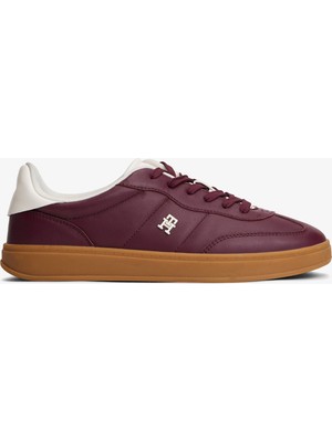 Tommy Hilfiger Heritage Shiny Kadın Kahverengi Sneaker