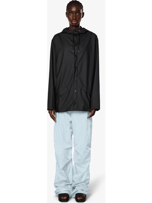 Rains Waterproof Kadın Siyah Yağmurluk