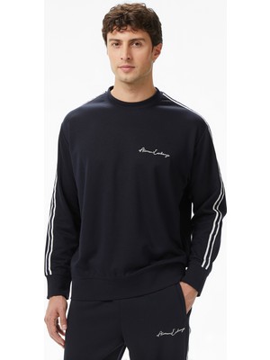 Armani Exchange Erkek Lacivert Sweatshirt