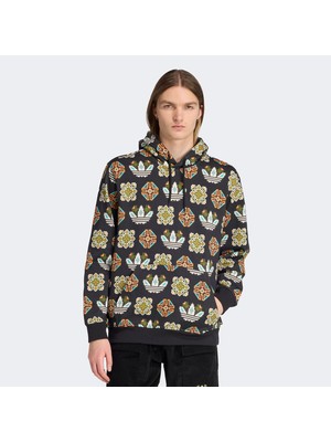 Adidas Graphic Lo Hd Erkek Siyah Sweatshirt