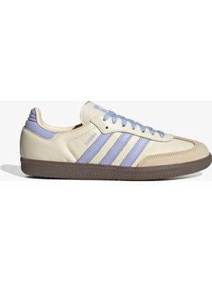 Adidas Samba Og Kadın Krem/lila Spor Ayakkabı