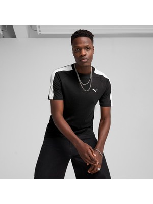 Puma T7 Erkek Siyah T-Shirt