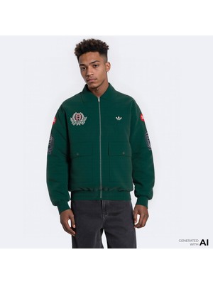 Adidas Vrct Jkt Erkek Yeşil Ceket