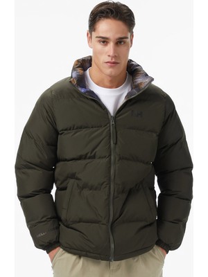 Helly Hansen Yu 23 Reversible Puffer Erkek Gri Outdoor Mont