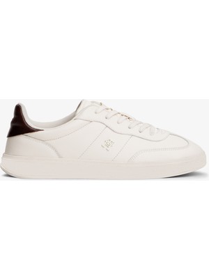 Tommy Hilfiger Heritage Shiny Kadın Beyaz Sneaker