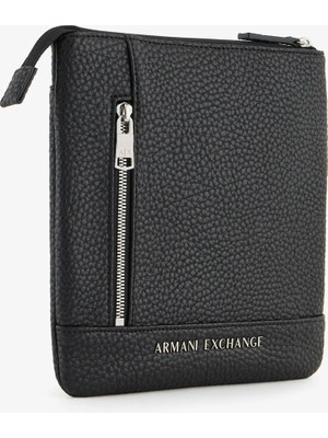 Armani Exchange Erkek Siyah Omuz Çantası