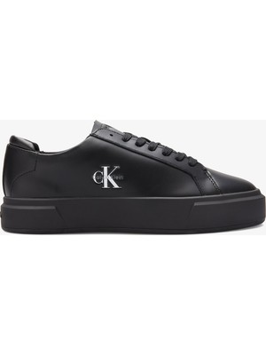 Calvin Klein Basket Cupsole Lace Up  Kadın Siyah Sneaker