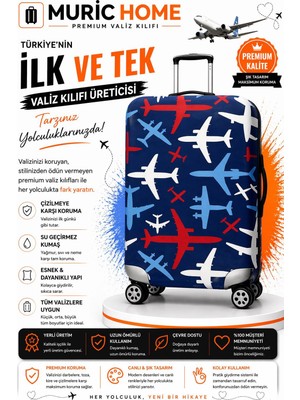 Muric Home Valiz Kılıfı Bavul Koruyucu