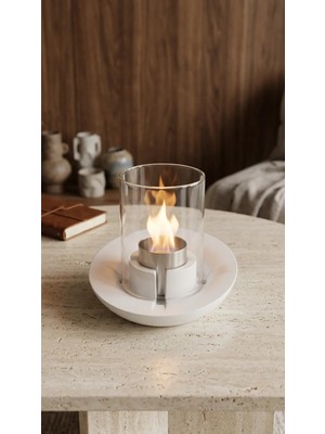 Betonia Midye Masaüstü Şömine-Betfire Şömine Yakıtı-1 Lt