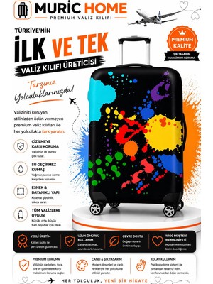 Muric Home Valiz Kılıfı Bavul Koruyucu