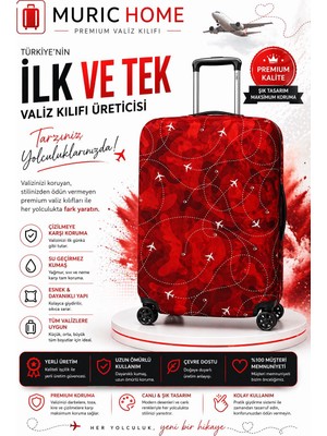 Muric Home Valiz Kılıfı Bavul Koruyucu