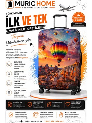 Muric Home Valiz Kılıfı Bavul Koruyucu