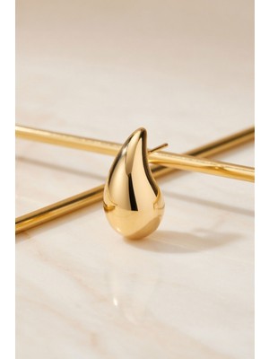 Bacc Gold Damla Model Küpe