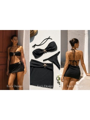 Ece's Design Kadın Deniz Yıldızı Desenli Bikini Takımı MY1004