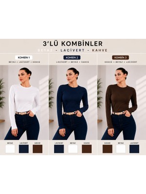 Rd Misstanbul Collection Bisiklet Yaka 3'lü Bayan Badi