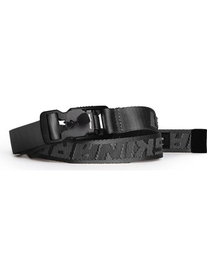 Skinarma Ranger Serisi Manyetik Tokalı Hafif Naylon Spor Kemer 2.5cm Siyah