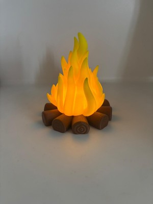 Yerli Campfire Glow Dekoratif Thealight Lamba