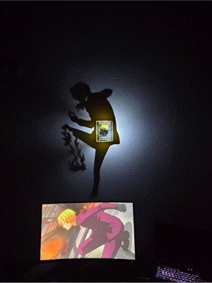 Orvessa Anime Temalı Gölge Lambası ile Ortamınıza Eğlence Katın Masa ve Gece Lambası