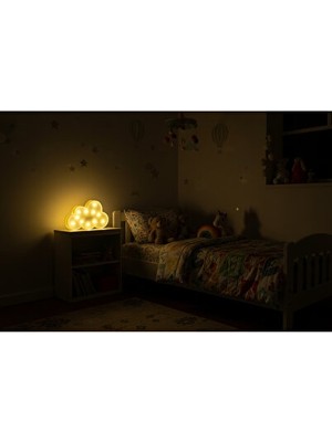 Orvessa Bulut Şekilli LED Gece Lambası ile Çocuk Odası Dekorasyonu Masa ve Gece Lambası