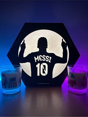 Orvessa Lionel Messi Temalı Masaüstü Dekoratif Lamba Masa ve Gece Lambası