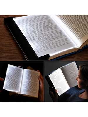 Orvessa Taşınabilir LED Kitap Okuma Paneli - Hafif ve Pratik Tasarım Masa ve Gece Lambası