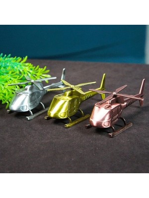 Aesco Dekoratif Metal Helikopter