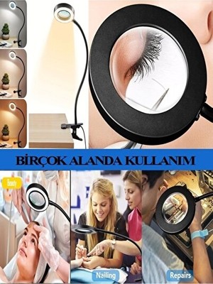 Orvessa Oynar Başlıklı Çok Fonksiyonlu Cilt Bakım Lambası, Ayarlanabilir Işık ve Re