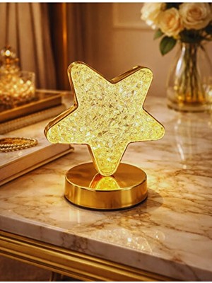 Orvessa Yıldız Temalı LED Masa Lambası ile Ramazan ve Gece Atmosferi Masa ve Gece Lambası