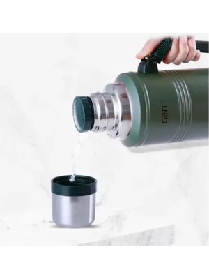 Aesco 1.25 Litre Vakumlu Çelik Termos